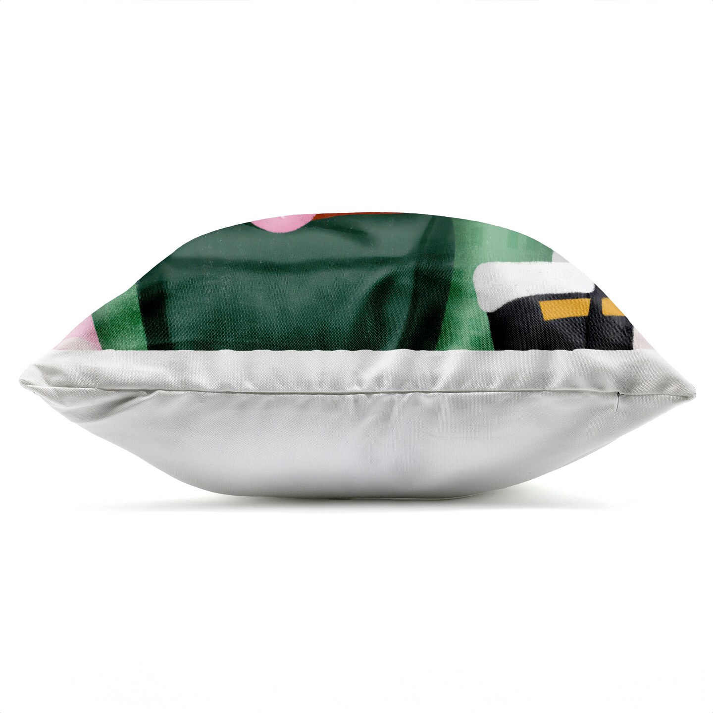 Stupell Industries Cozy Sleeping Santa Claus Outdoor Printed Pillow design by Sarah Hickman, 18 x 7 x 18