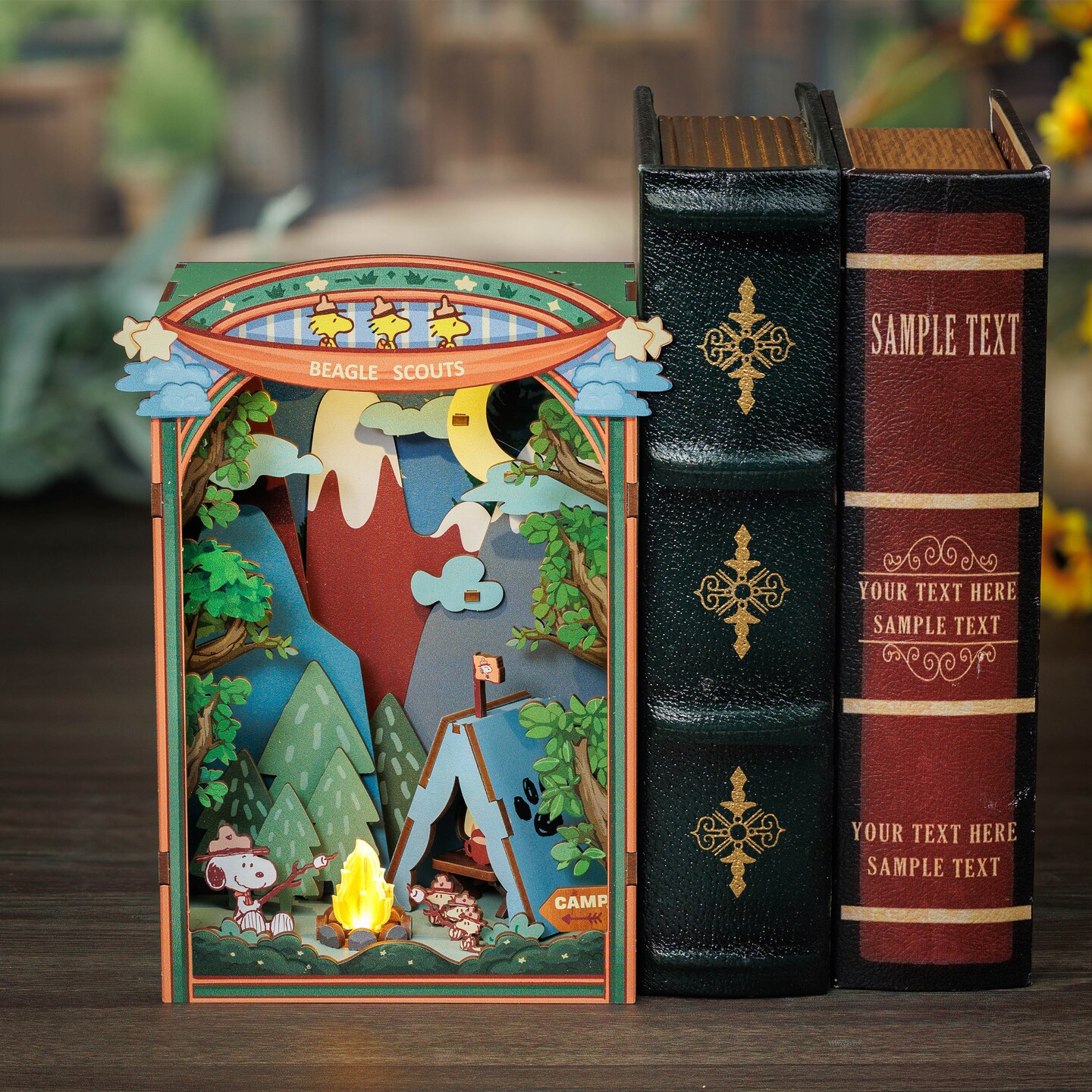 Peanuts&#xAE; Snoopy&#x2019;s Beagle Scouts Book Nook Kit