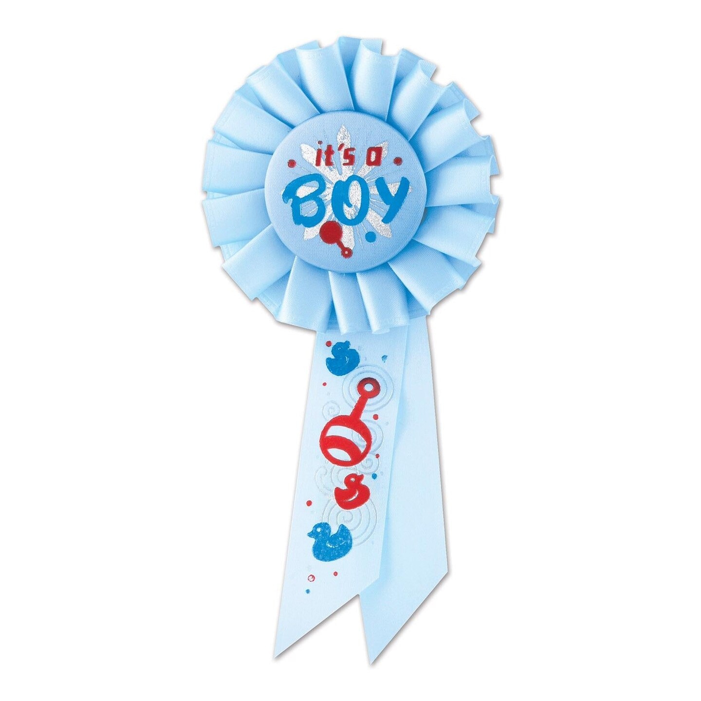 6 Pack Beistle It&#x27;s A Boy Rosette