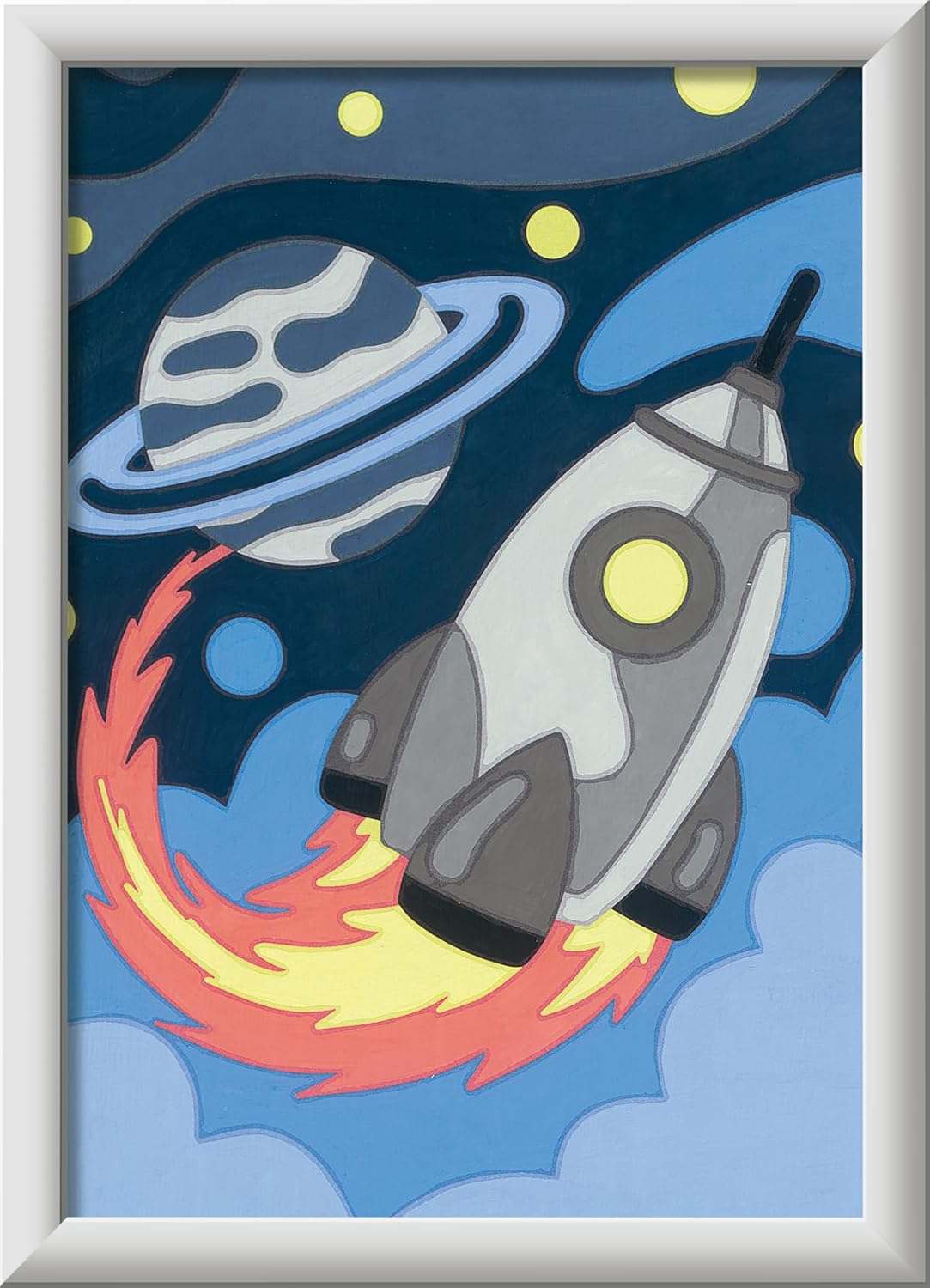 CreArt Space Explorer Paint by Numbers Kit for Kids - 23560 - Painting Arts and Crafts for Ages 7 and Up