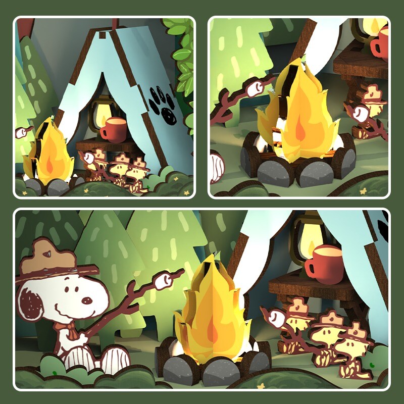Peanuts&#xAE; Snoopy&#x2019;s Beagle Scouts Book Nook Kit