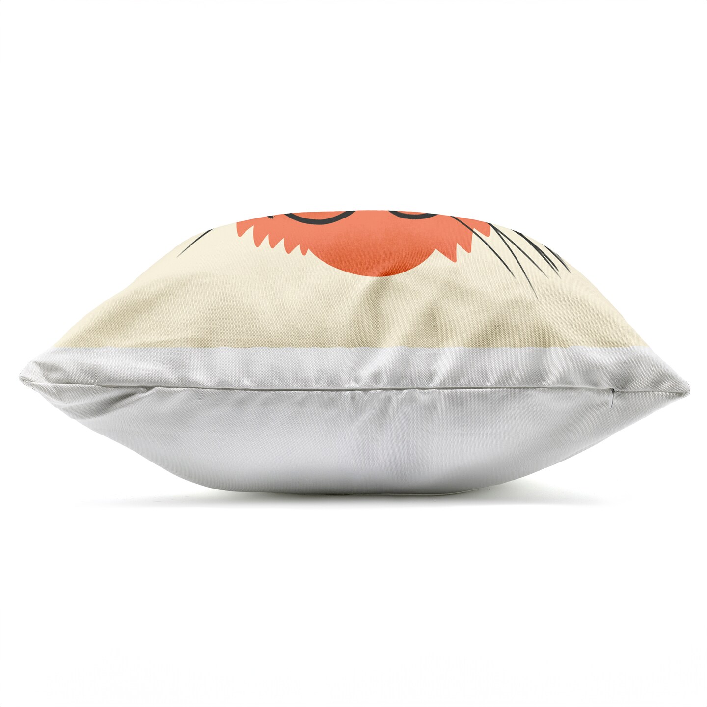 Stupell Industries Modern Wild Tiger Face Outdoor Printed Pillow design by Carrie Cantwell, 18 x 7 x 18