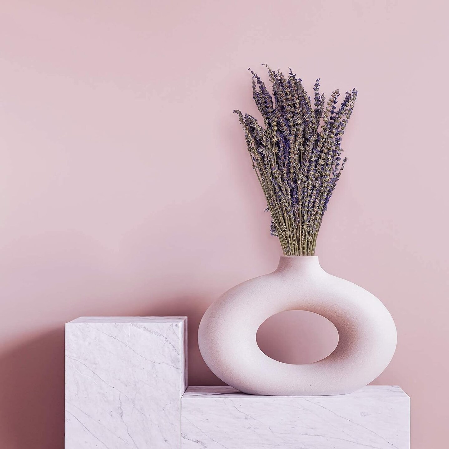 Dried Lavender Bundles, Natural Dried Lavender Flowers 280-300 Stems 16“ for Home Weeding Decoration Flower Arrangements Home Fragrance 2 Bundles