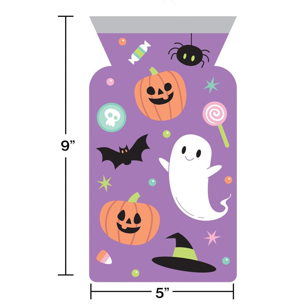 144 pc Bulk Halloween Characters Cello Bag with Zipper