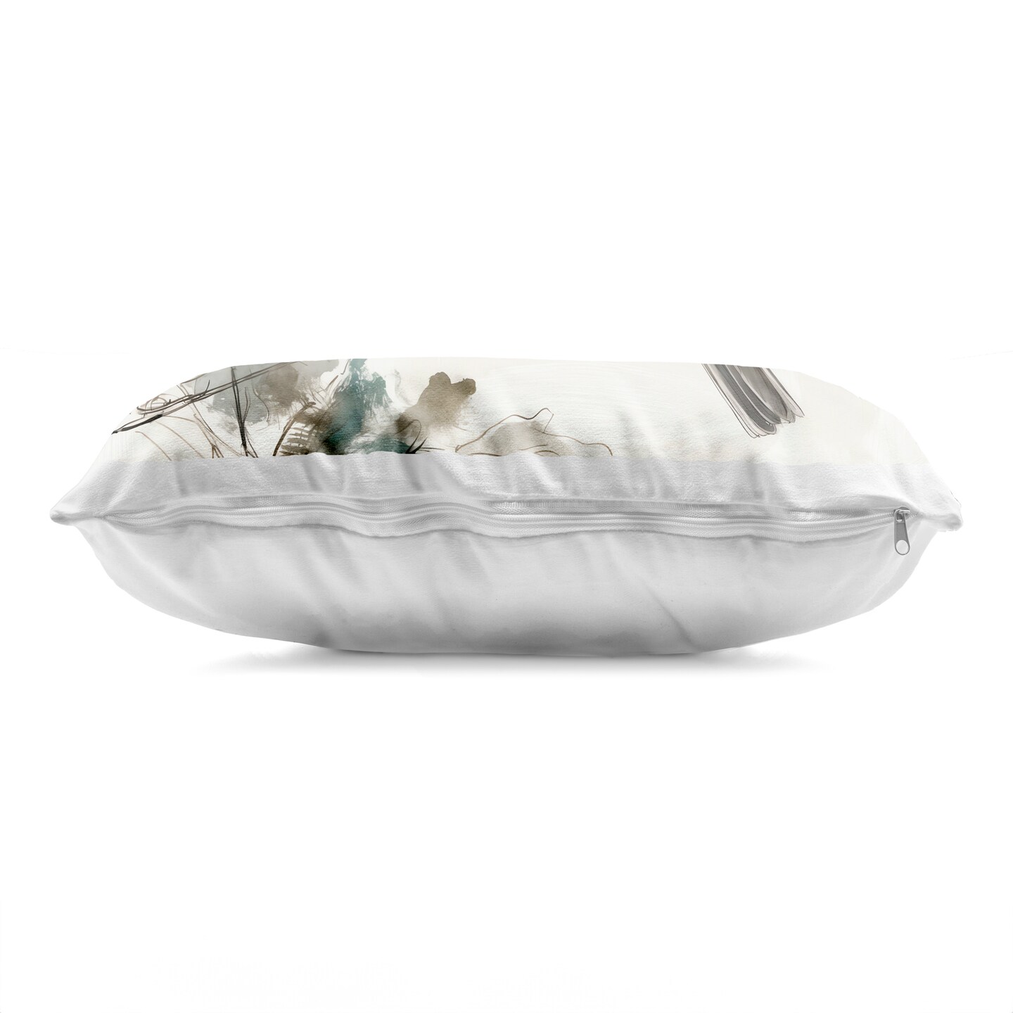 Stupell Industries Perched Bird Illustration Decorative Printed Pillow design by LSR Creative Studio, 14 x 7 x 20