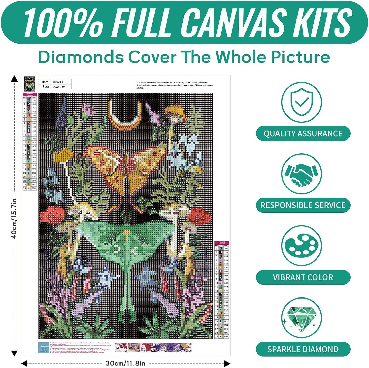 Diamond Painting for Adult Beginner, Butterfly Mushroom Diamond Art Kits,5D,Moon Diamond Dot Flower, Luna Moth DIY Small Diamond Painting Gem Art Craft Accessories for Home Wall Decor