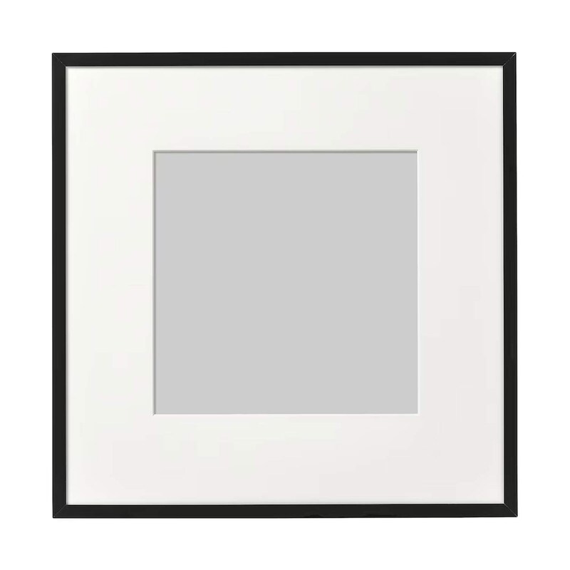 Frame Black 12&#xBD;x12&#xBD;&#x22; Classic Square Frame with Safe Front Protection