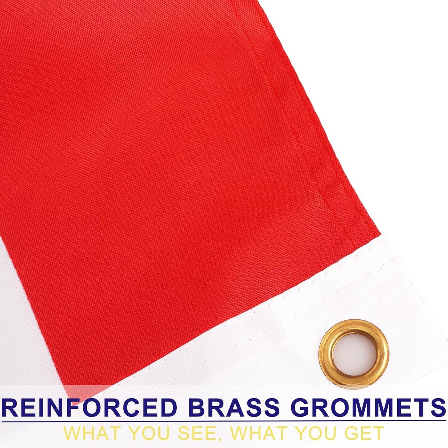 3x6 FT American Pleated Fan Flag - 2 Pack | Durable Polyester 210D USA Bunting Flags | Patriotic Fourth of July USA Banners, Vibrant Patriotic Design, Fade-Resistant, US Half Fan Bunting Flag Decoration