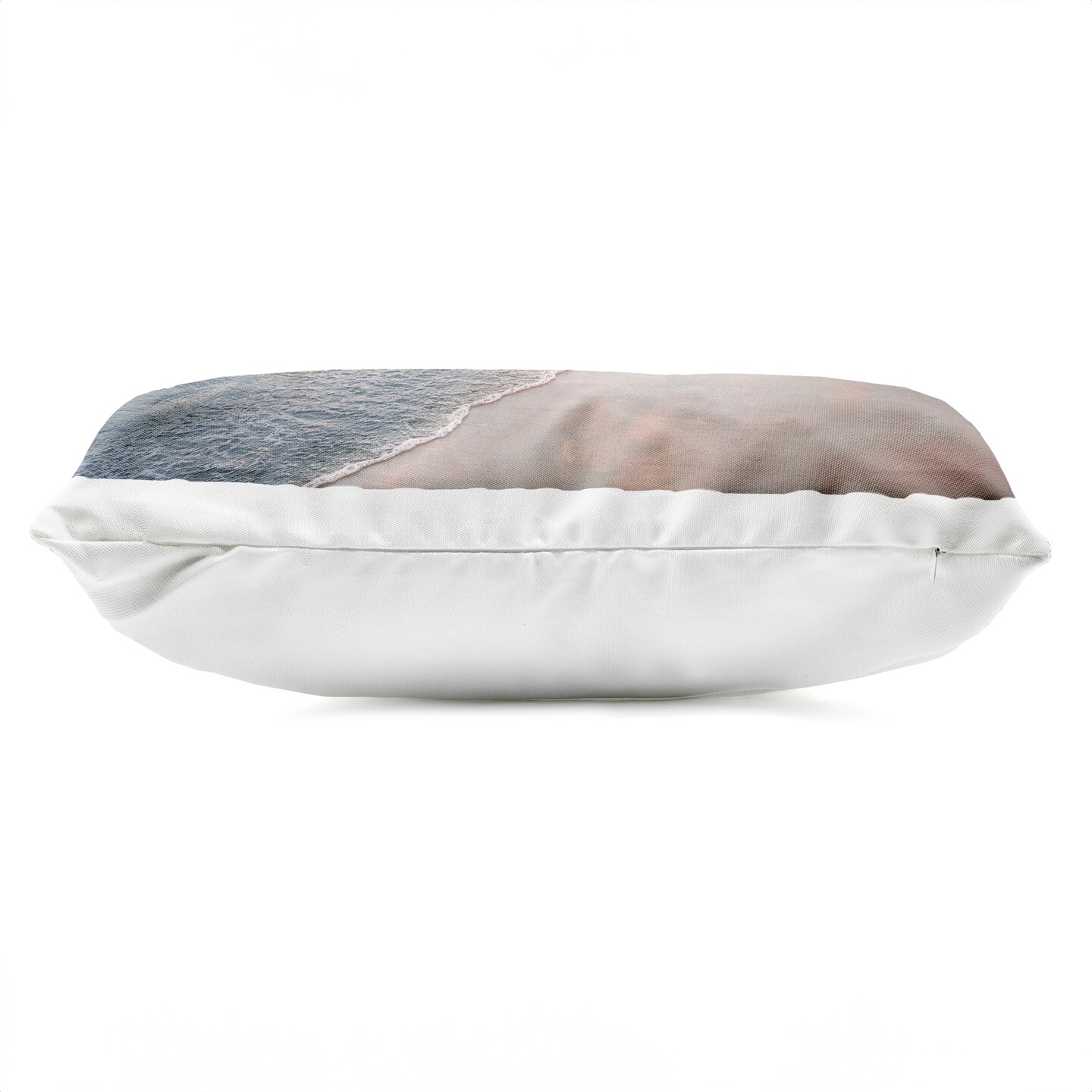 Stupell Industries Receding Beach Shore Outdoor Printed Pillow design by Natalie Carpentieri, 14 x 7 x 20