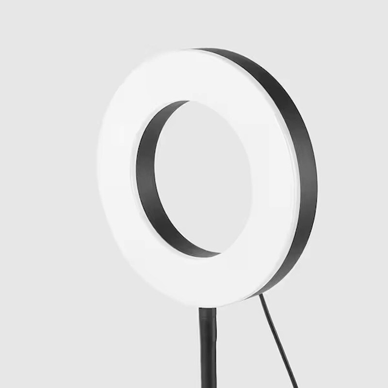 LED Ring Lamp with Phone Holder Adjustable Light