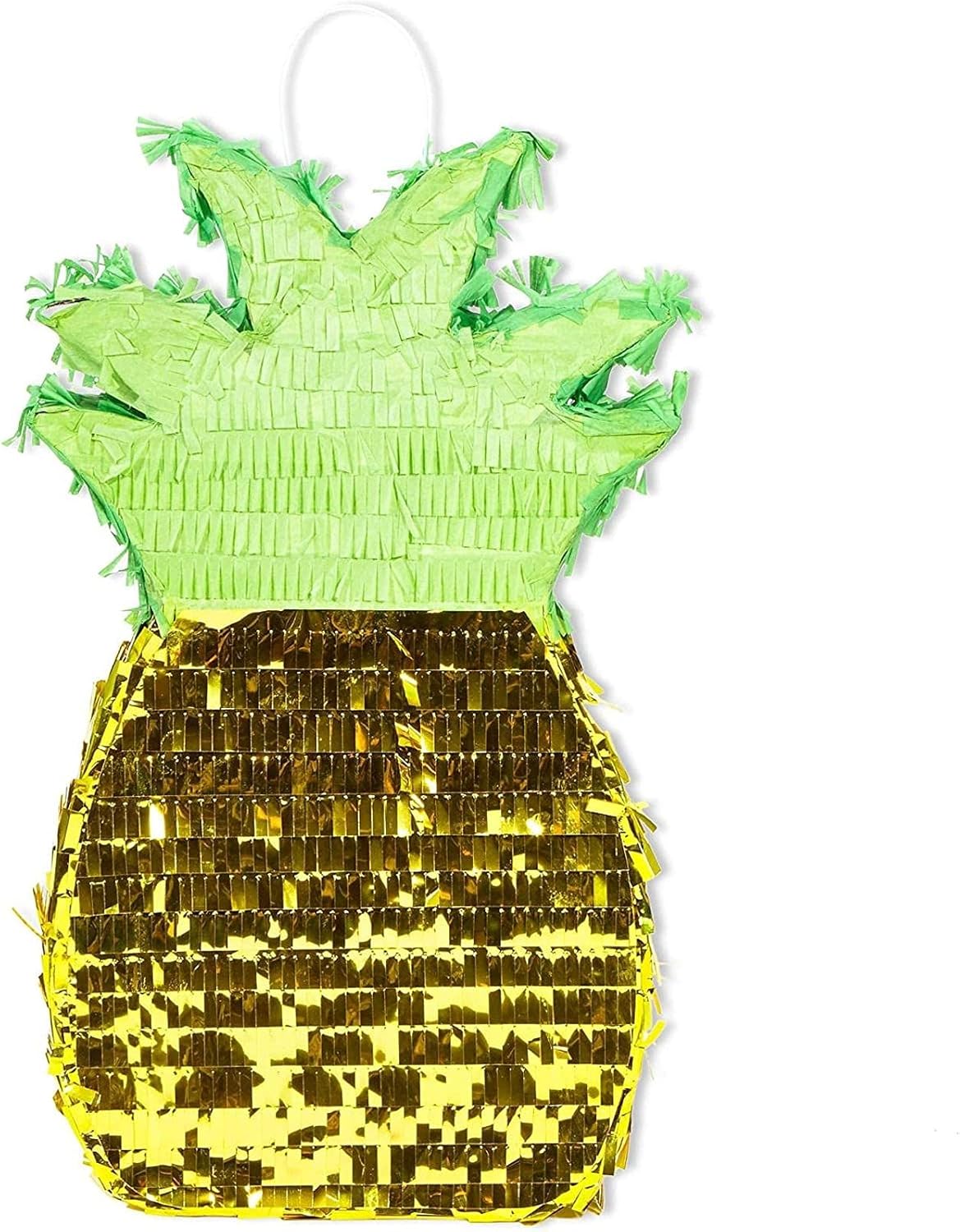 Pineapple Pinata for Hawaiian Luau Party Decorations, Kids Birthday (16.5 x 10 x 3 In)