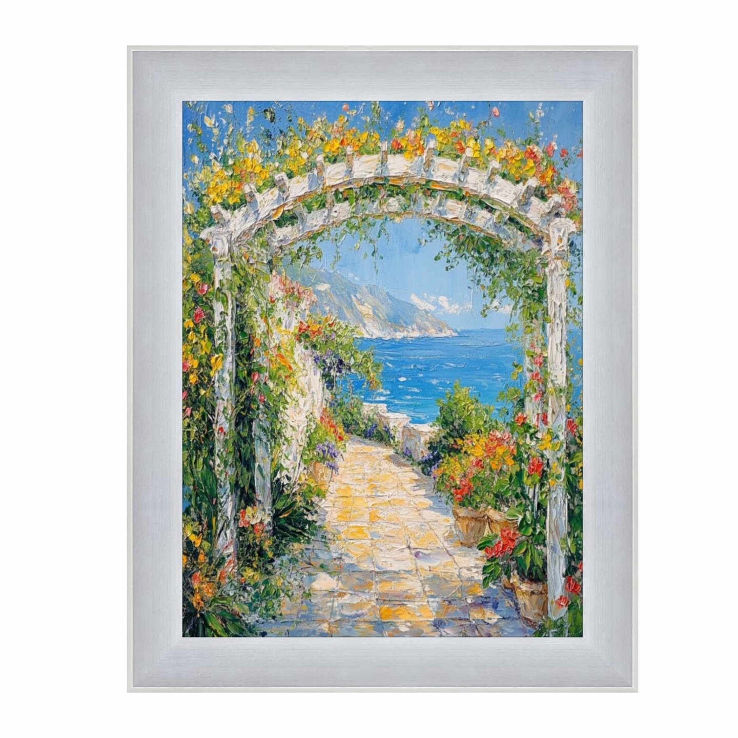 Modern Stainless Steel Iron Picture Frame 9x12 frame