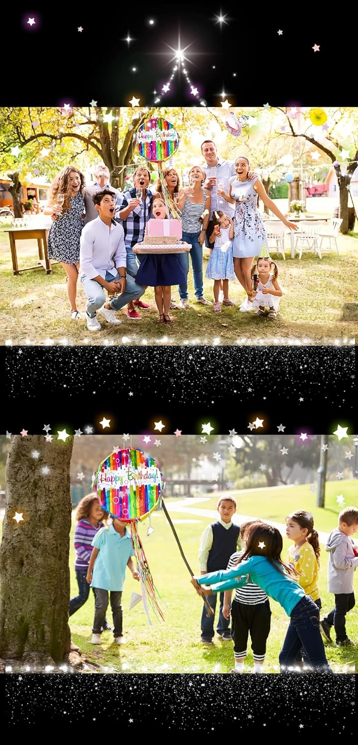 Boy and girl birthday pinata pull string.Popular products for children&#x27;s birthday parties and holiday parties, children&#x27;s favorite interactive toys, Halloween, Christmas