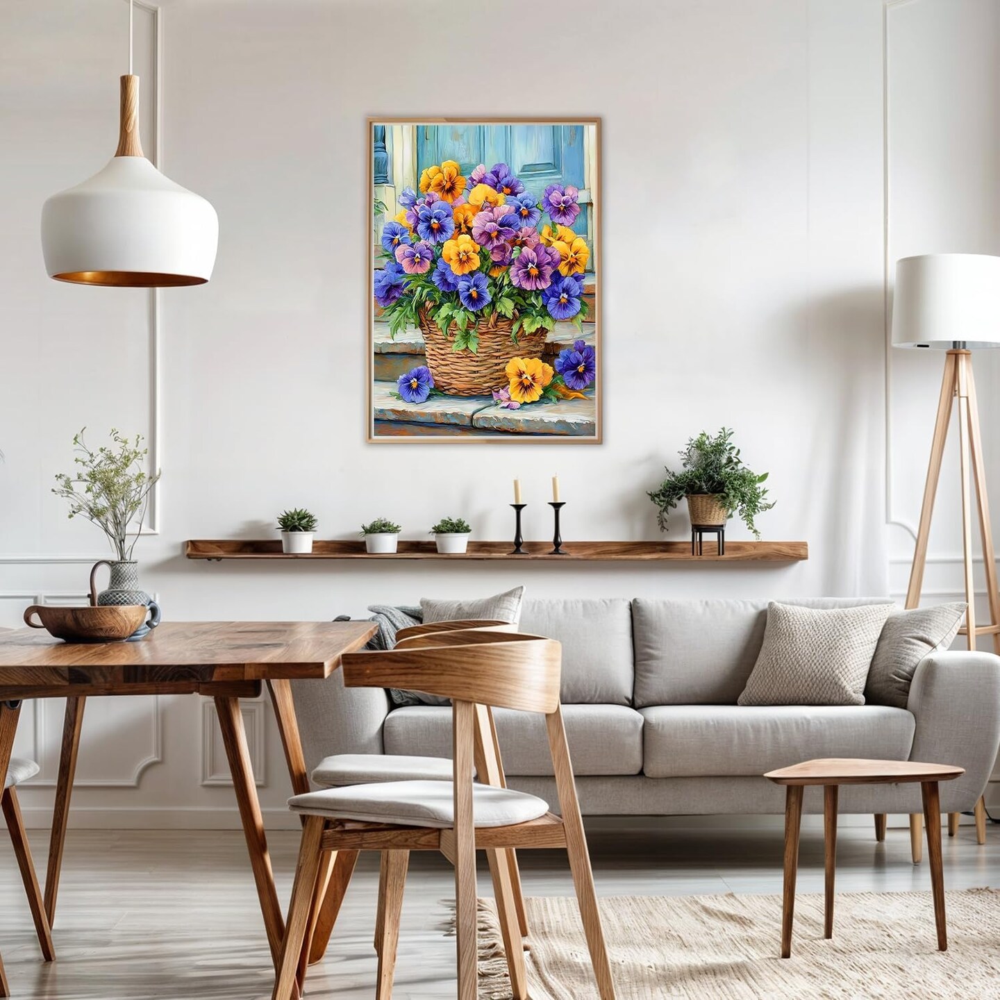 Flowers Diamond Art Painting Kits for Adults