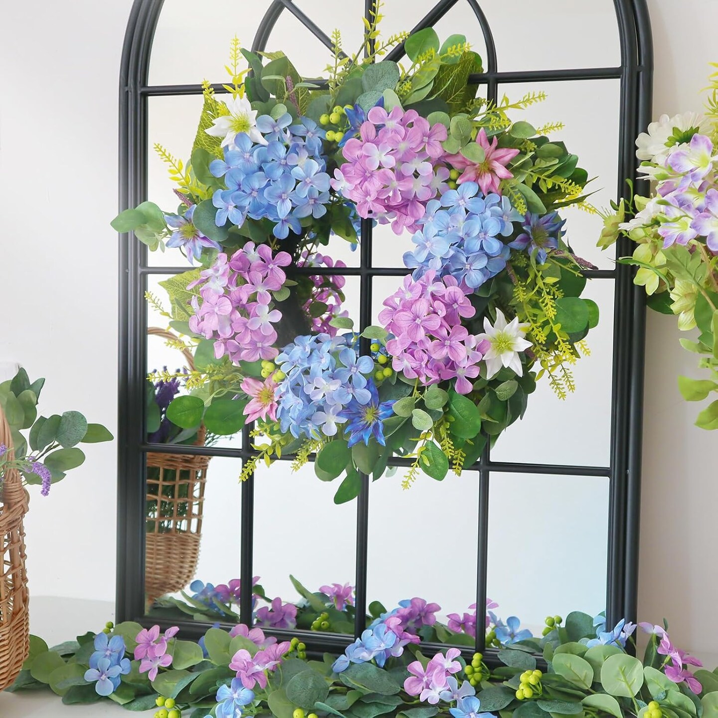 Spring Summer Wreaths for Front Door