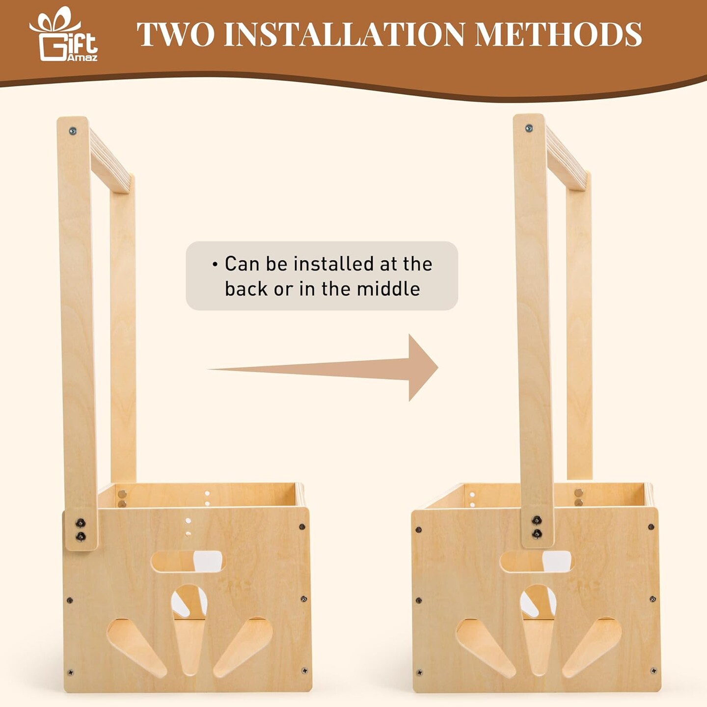Wooden Baby Shower Crate Closet