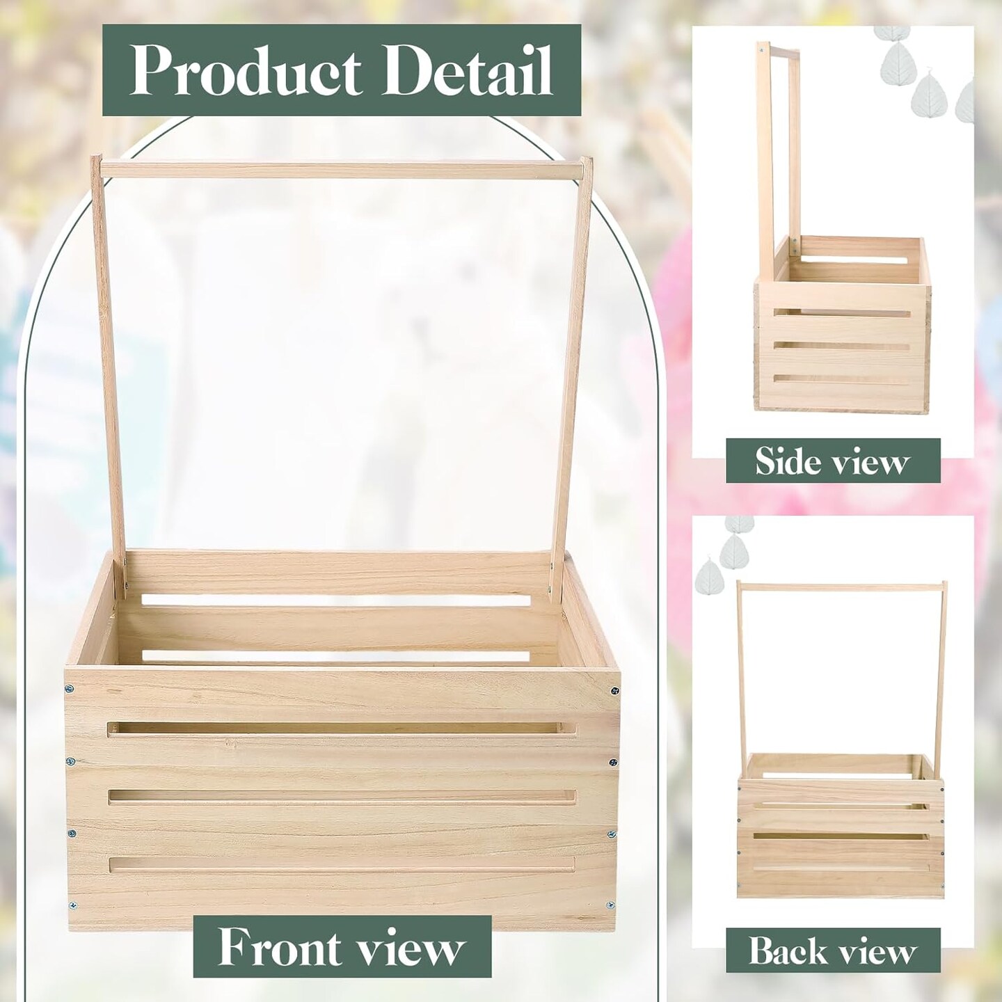 Wooden Baby Shower Crate Closet