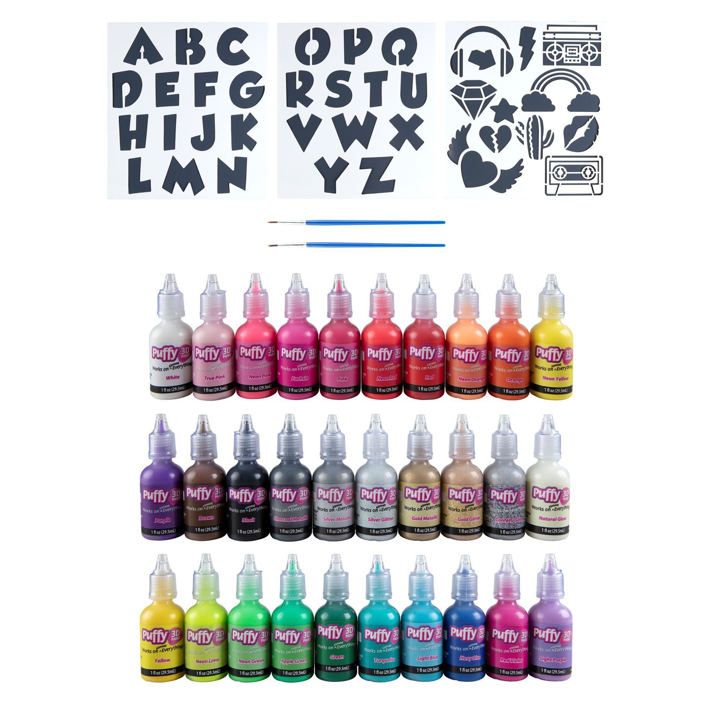 Puffy 3D Paint Value Pack 30 Pack
