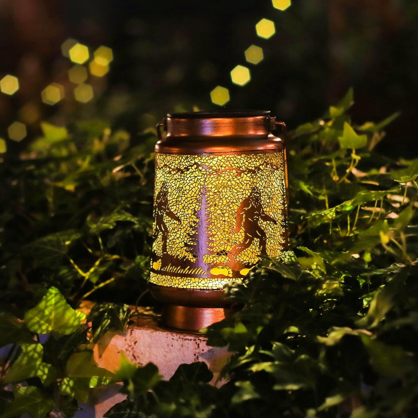 Summer Solar Lantern Tabletop Light - Waterproof LED Hanging Lantern for Yard, Patio, Garden &#x26; Pathway Decor &#x2013; Perfect Summer Gift for Men &#x26; Women