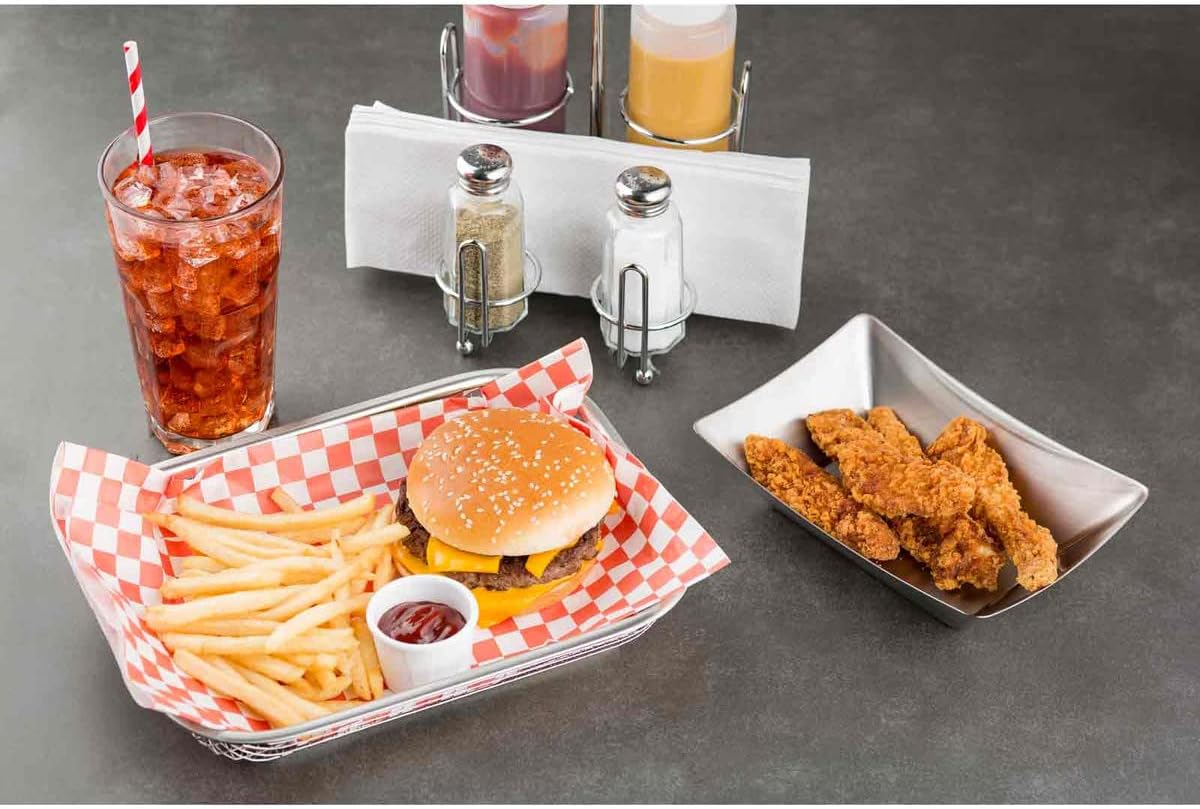 Tablecraft Coca-Cola branded 7.75" (6mm) Paper Straws, Red and White Stripe, Pack of 100