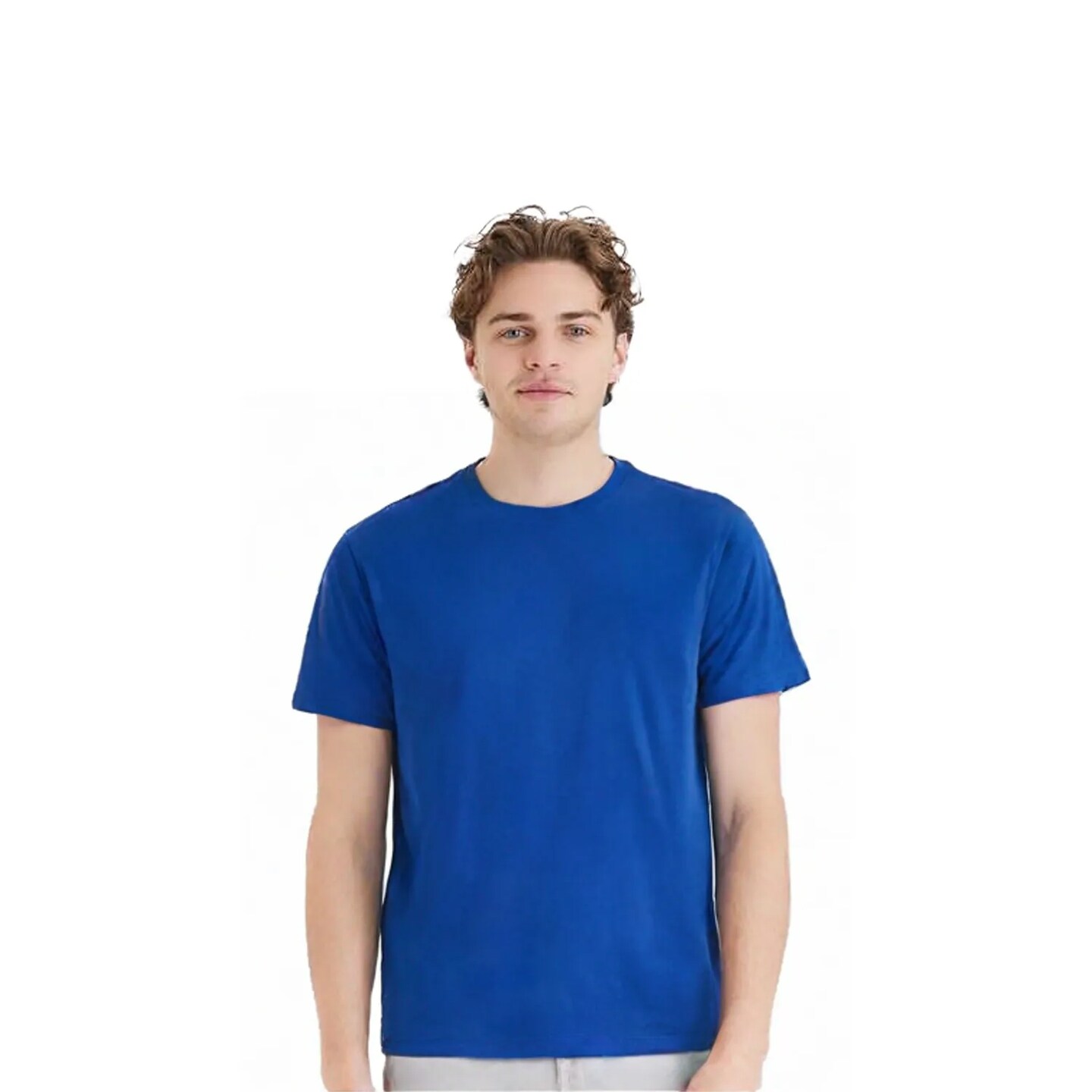 Hanes Unisex EcoSmart T Shirt Cotton Polyester Blend Classic Fit Sustainable Everyday Casual Tee