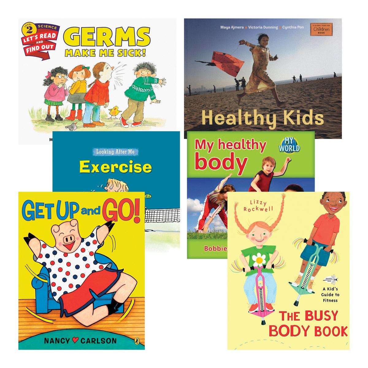 Kaplan Early Learning Company Keeping Our Body Healthy Books - Set of 6 ...