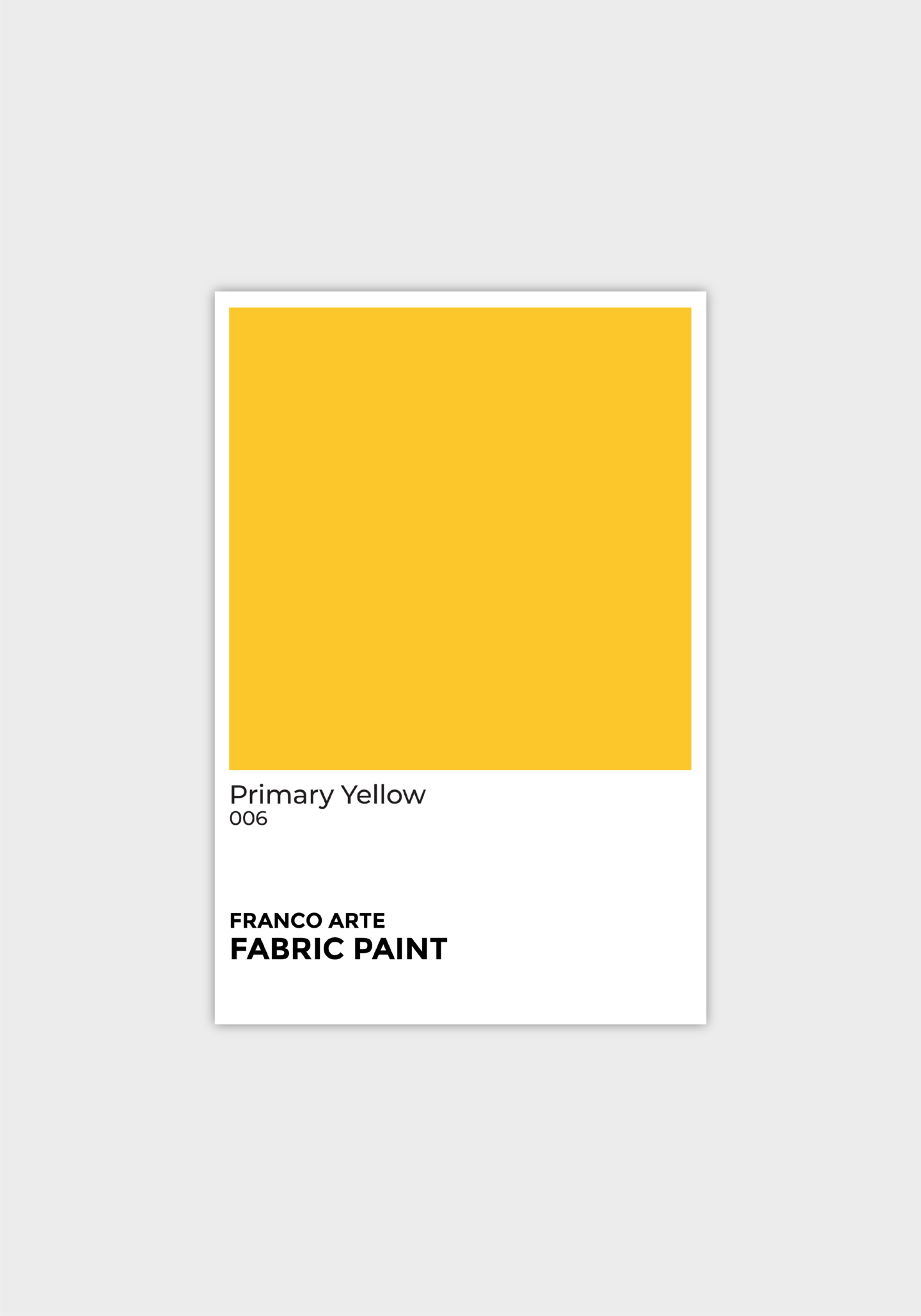 31006 Fabric Paint 1 U.S fl oz / Primary Yellow