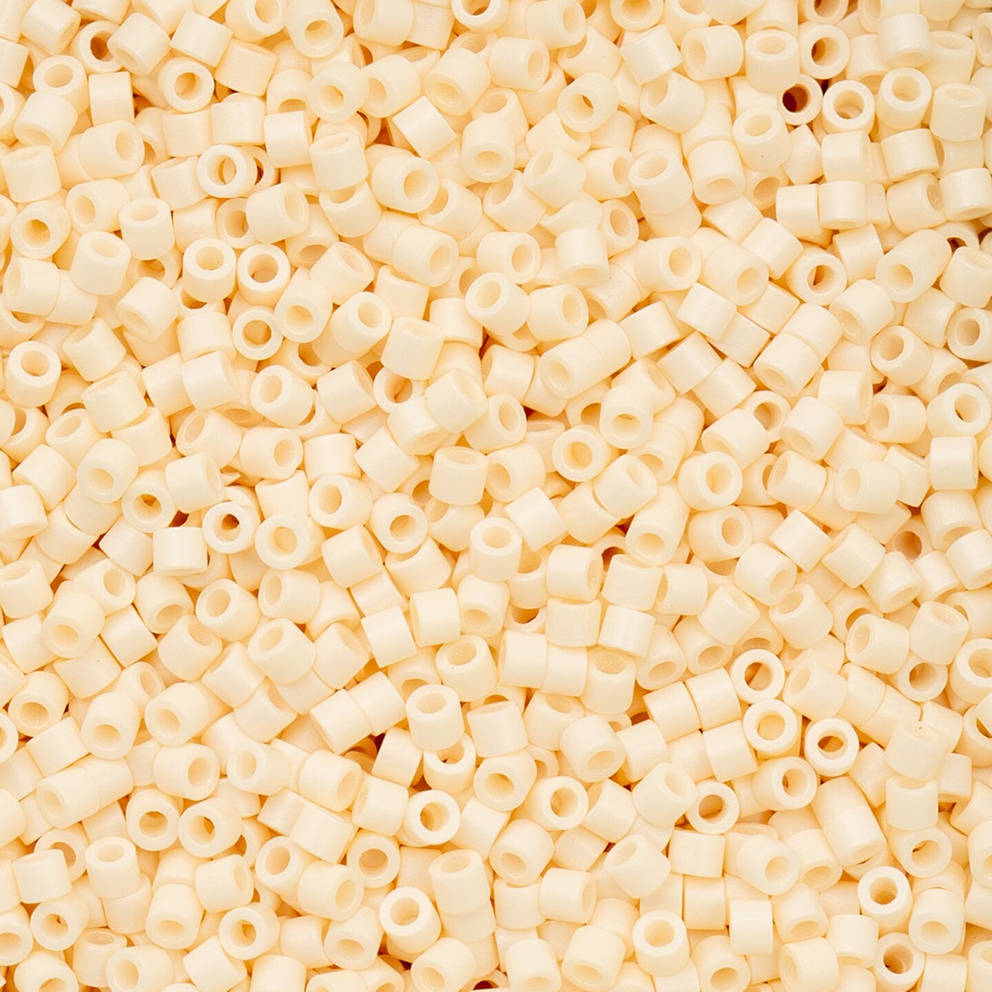 John Bead Opaque Finish Cylin Beads 11/0 Glass Cylindrical Seed Beads, 25g