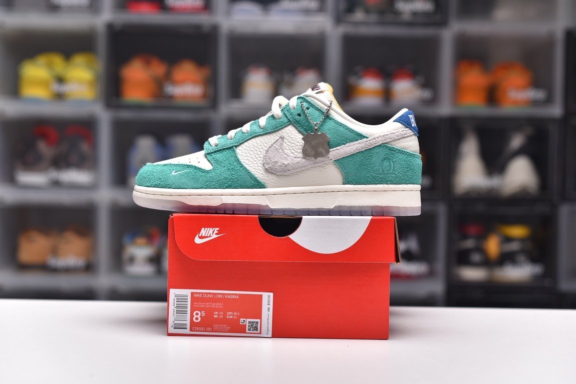 Nike Dunk Low Kasina Neptune Green | MakerPlace by Michaels