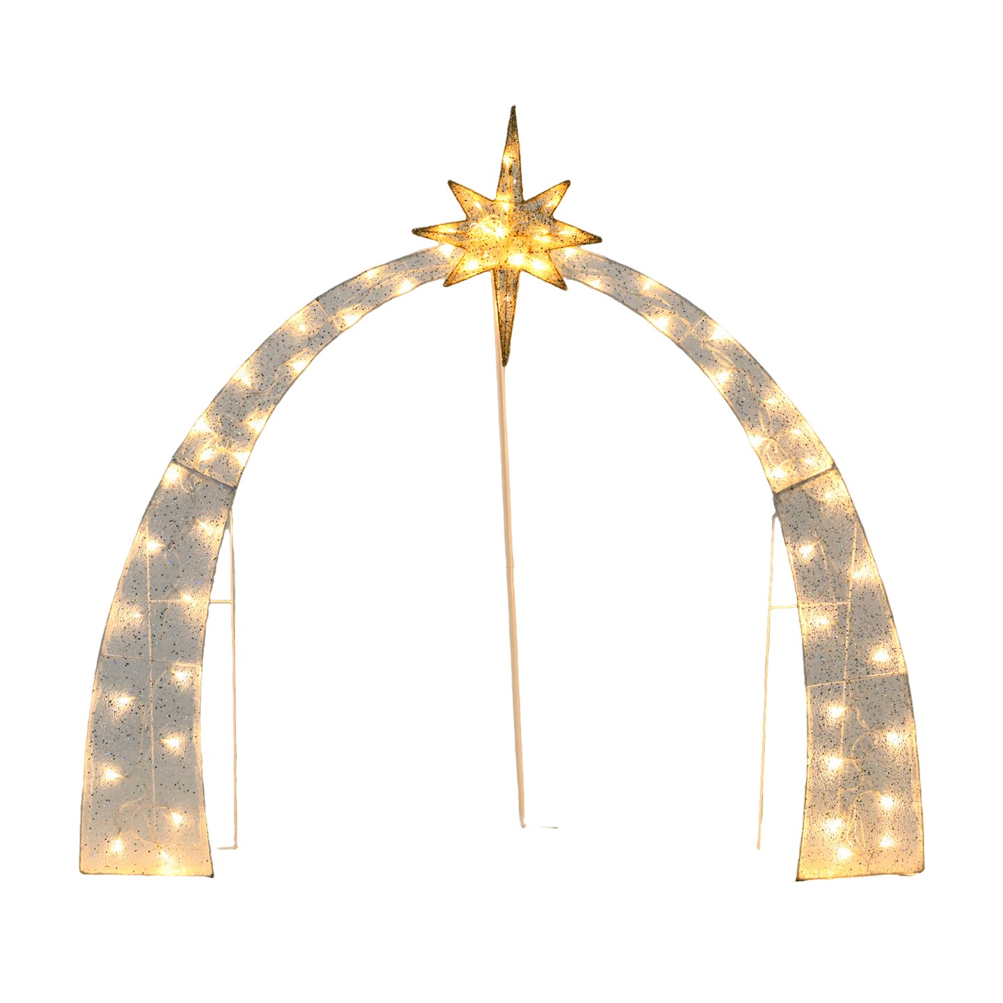 54 Inch Nativity Scene LED with Warm White Lights Indoor Outdoor Christmas Decoration