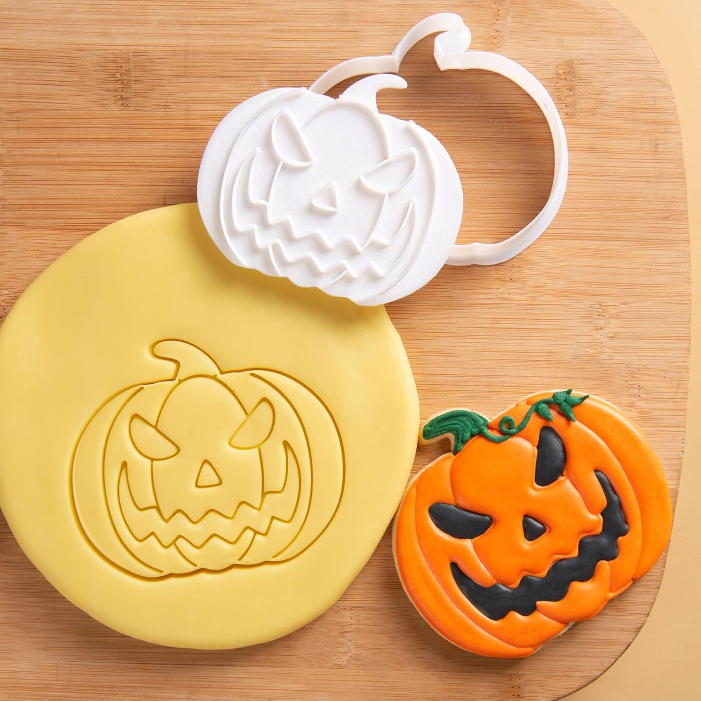 Pumpkin Cookie Cutter Fall Halloween(Smirk pumpkin)