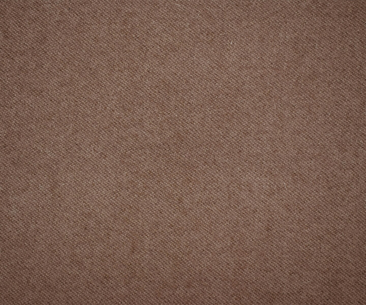 Brown Melton Wool Solid Single Sided Brushed Twill Woven Jacketing Fabric By the Yard