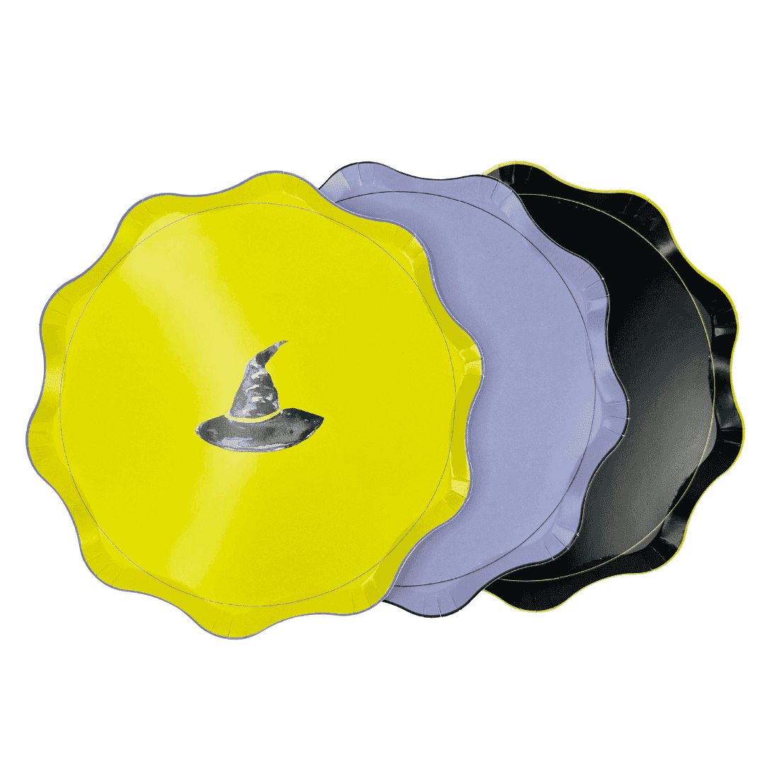 Halloween Solid Dessert Plates (12pcs)