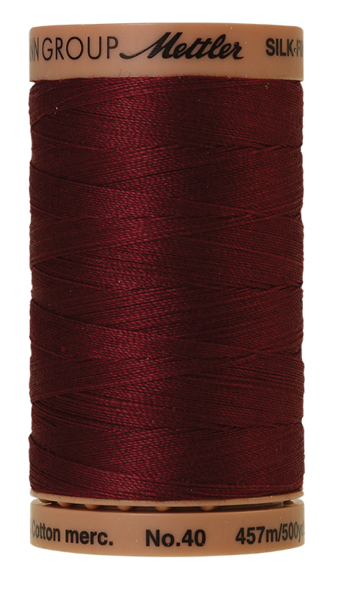 Bordeaux (9135-0109) | Silk-Finish Cotton 40wt (457M / 500Y) | Mettler Thread