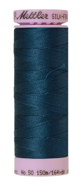 Tartan Blue (9105-0485) | Silk-Finish Cotton 50wt (150M / 164Y) | Mettler Thread