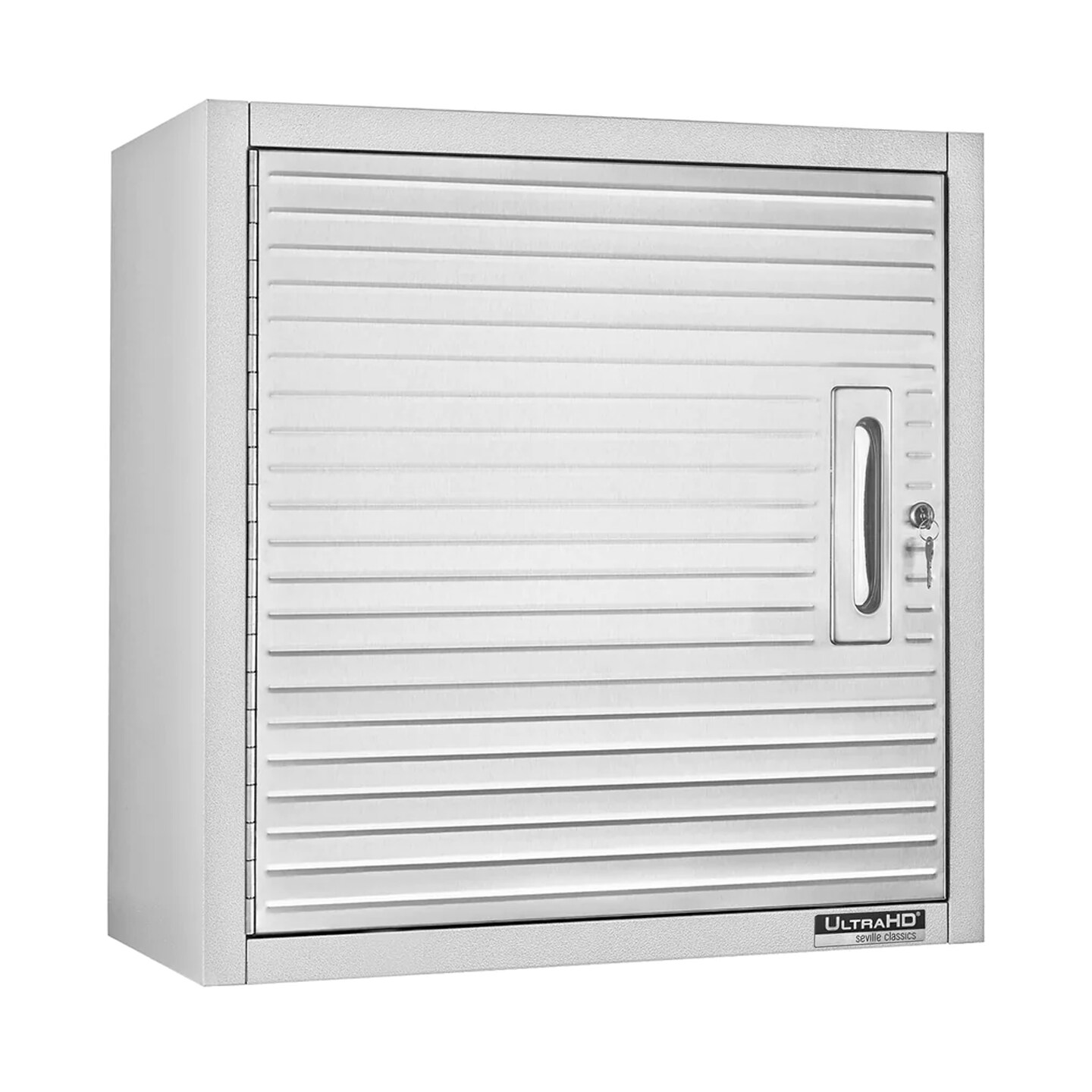 Seville Classics UltraHD Single Door Wall Cabinet, 24" W x 12" D x 24" H