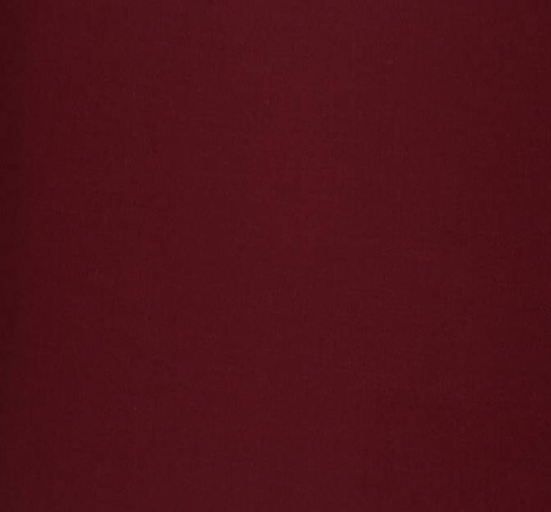 1 Yard Solid Burgundy Fabric 58/60" Wide Lightweight Broadcloth Apparel Fabric