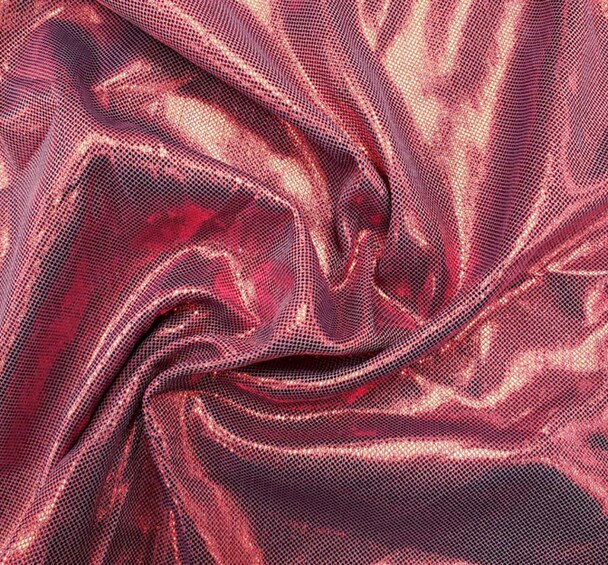 1 Yard Lilac or Red Computer Foil Fabric, 100% Polyester, 44/45&#x22; Wide, Sparkly Lightweight Apparel Fabric