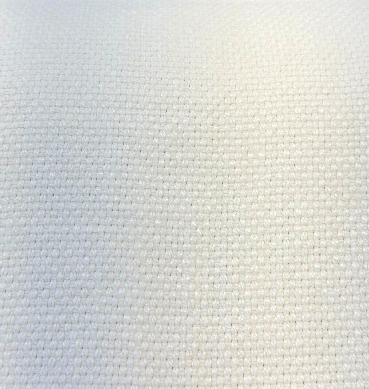 1 Yard White Washed Heavy Irish Linen Upholstery Fabric Durable 53 Inches Wide