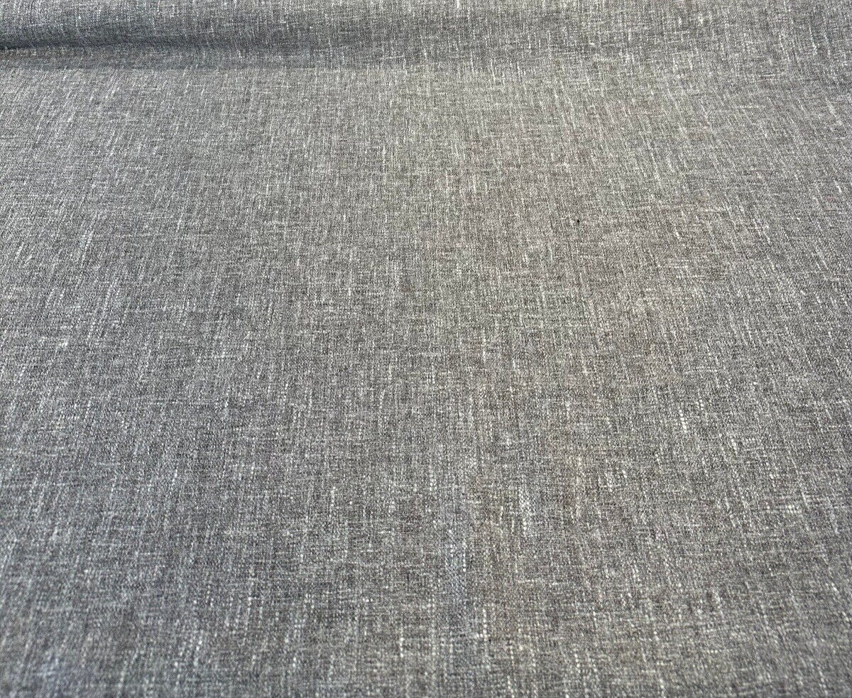 1 Yard Porpoise Gray Belgian Linen Blend Laundered Fabric 54 Inches Wide
