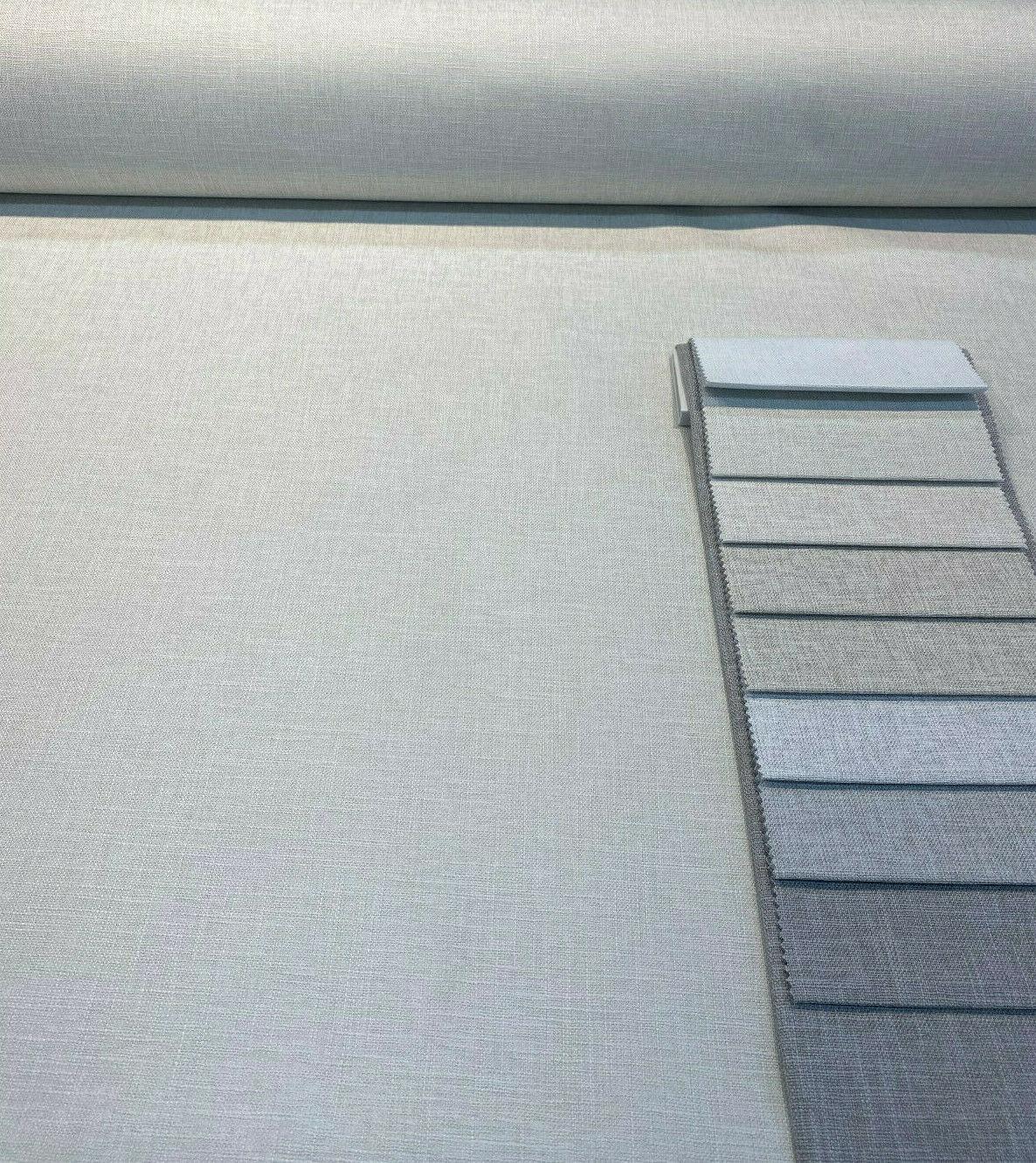 1 Yard Motion Linen Blackout Shell Beige Fabric 55 Inch Wide Total Light Blocking Material