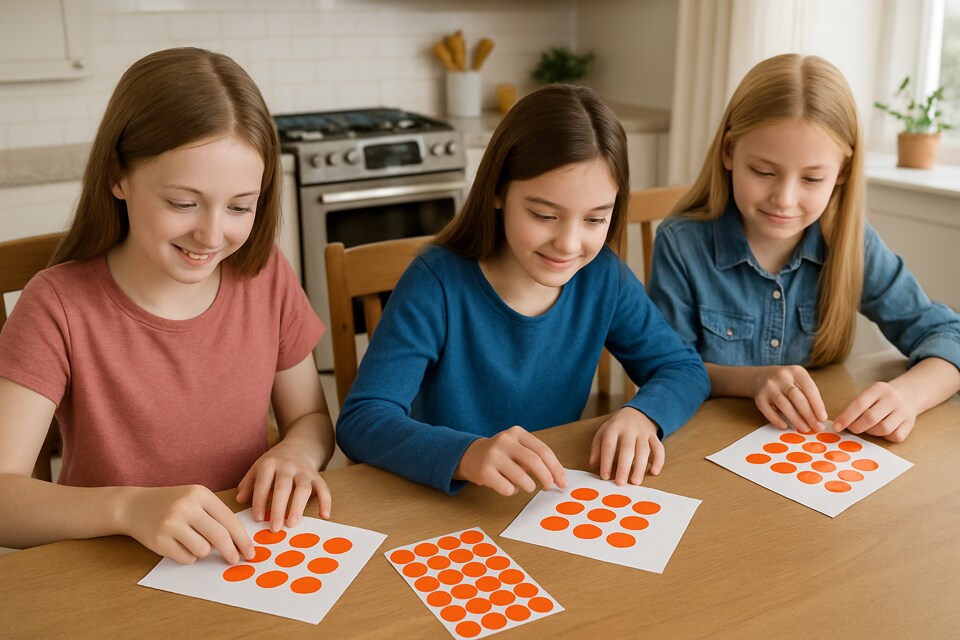 Black Dot Stickers 1/4" (6mm) – 4928/Pk 32 Sheets | Labels, Charts, Crafts & Classroom Organization