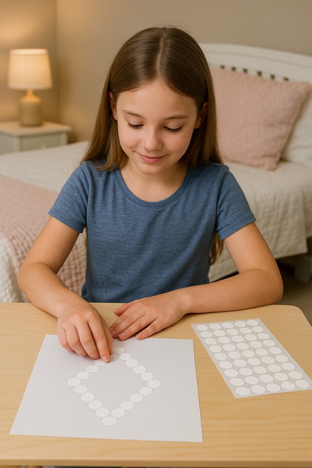 Black Dot Stickers 1/4" (6mm) – 4928/Pk 32 Sheets | Labels, Charts, Crafts & Classroom Organization