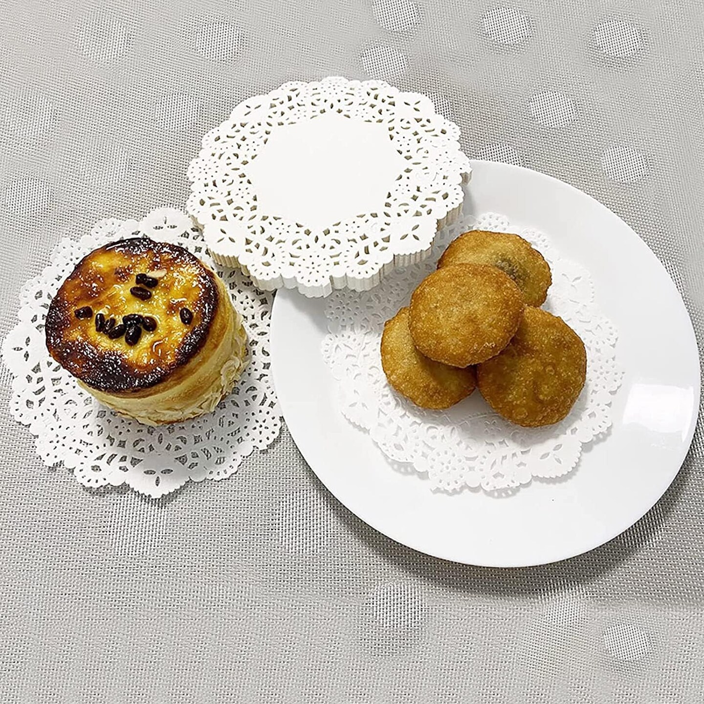 Paper Doilies, Round Lace Doilies Paper, 100Pcs Decorative Paper Placemats