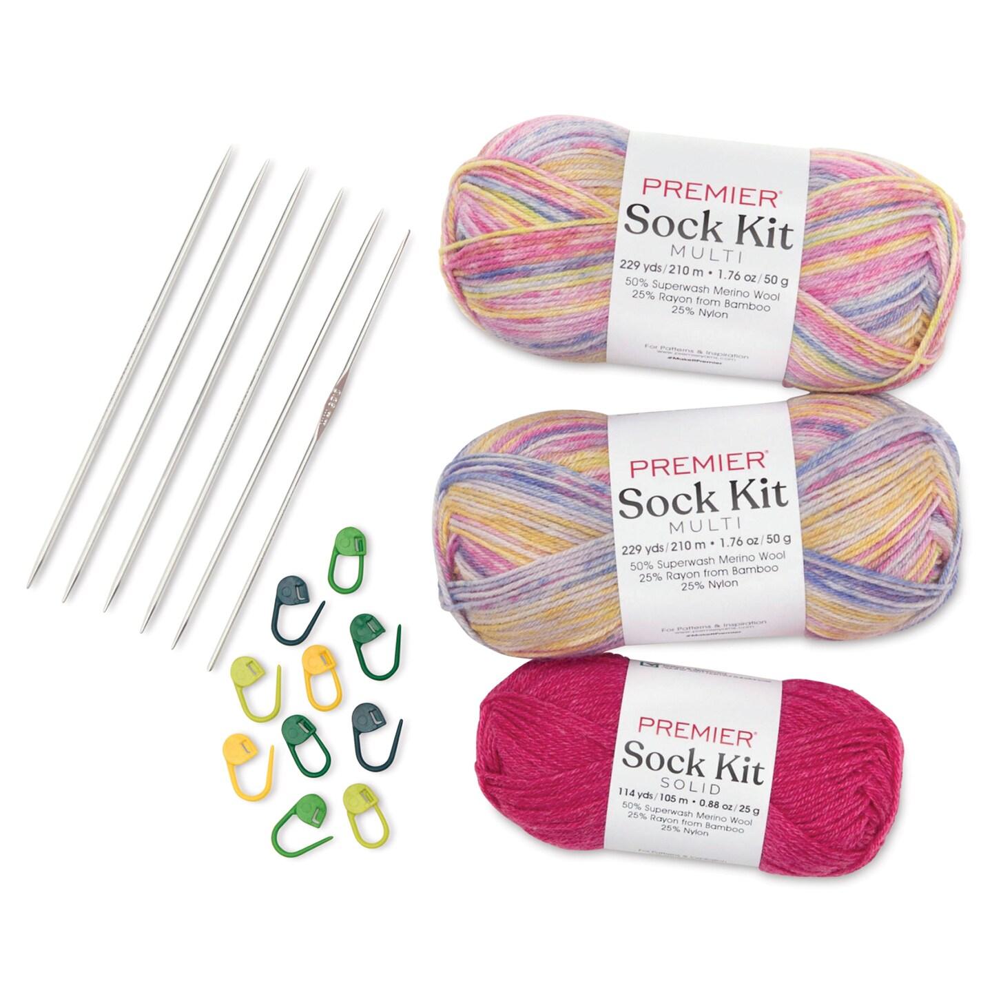 Premier Yarn Sock Kit - Insomniac