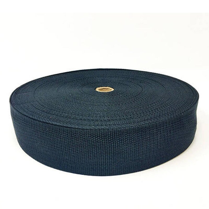 2 Inch Black Polypropylene Webbing Sold by the Yard