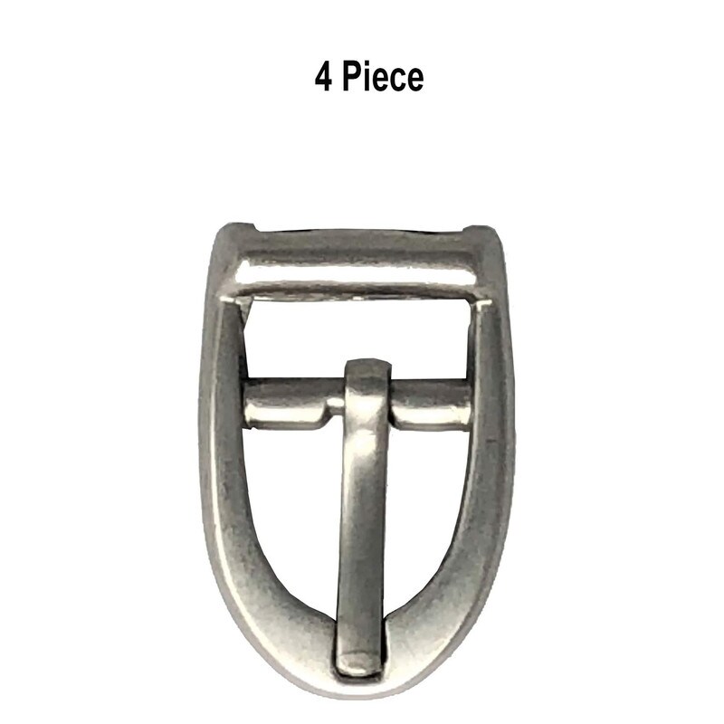 Small Buckles with Matte Silver Finish 1&#x22; x 5/8&#x22;