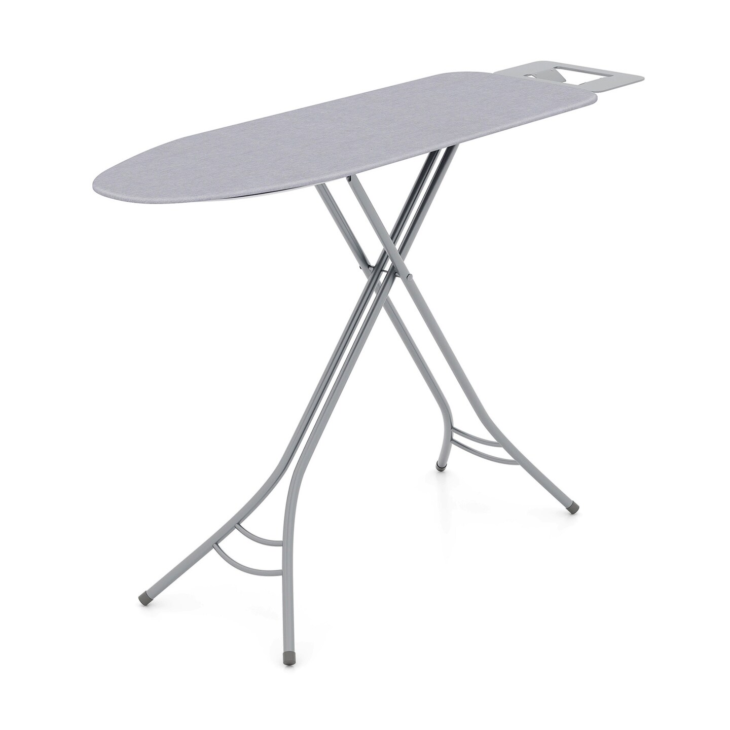 Foldable Ironing Board with Iron Rest and Adjustable Height