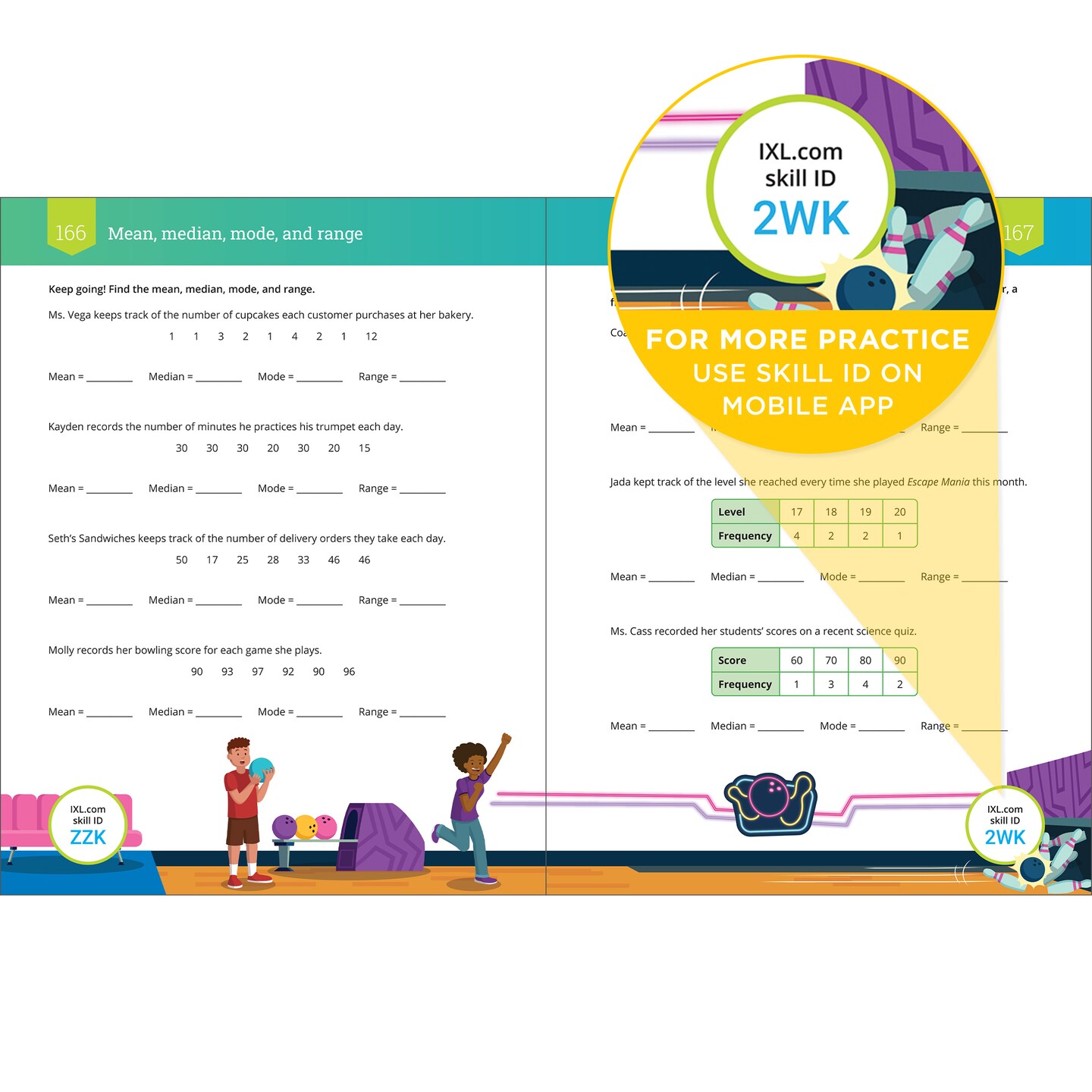 IXL The Ultimate 6th Grade Math Workbooks, Middle School Books for Kids Ages 11-12 Covering Geometry, Statistics, Mathematics Equations, Integers, Ratio, and More