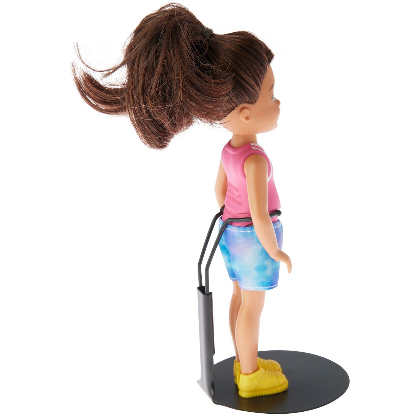 Plymor DSP-25B Black Adjustable Action Figure Stand, fits 4.5, 5, and 5.5 inch Action Figures, Waist is 1&#x22; - 1.5&#x22; wide, 3&#x22; - 3.5&#x22; around